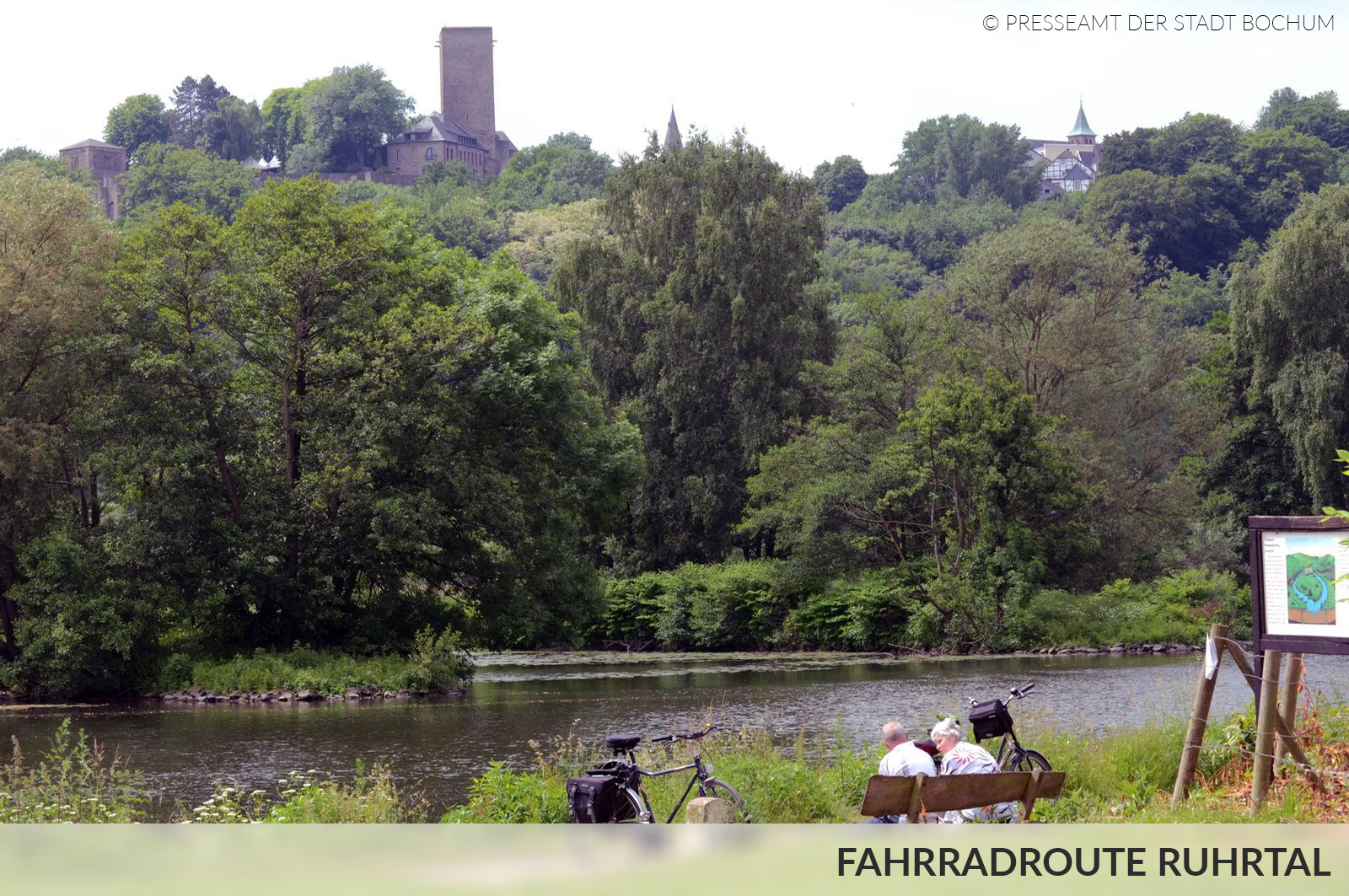 Fahrradroute Ruhrtal Bochum